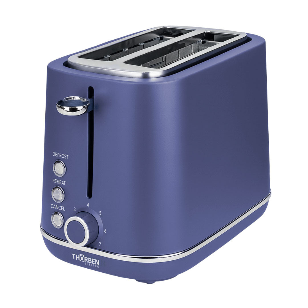 Tostador Eléctrico 2 Panes Thor Midnight Blue Toaster