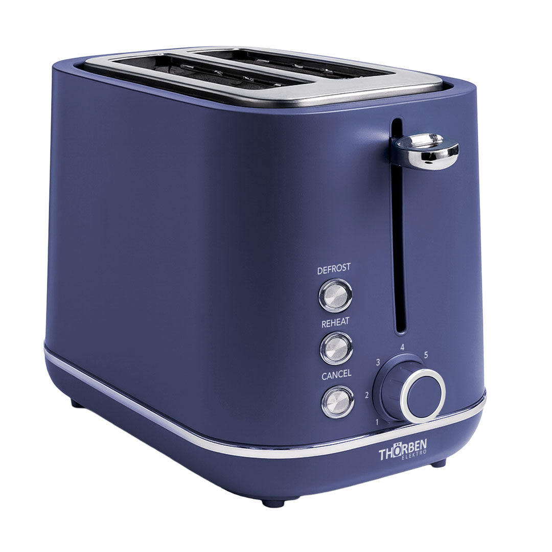 Tostador Eléctrico 2 Panes Thor Midnight Blue Toaster