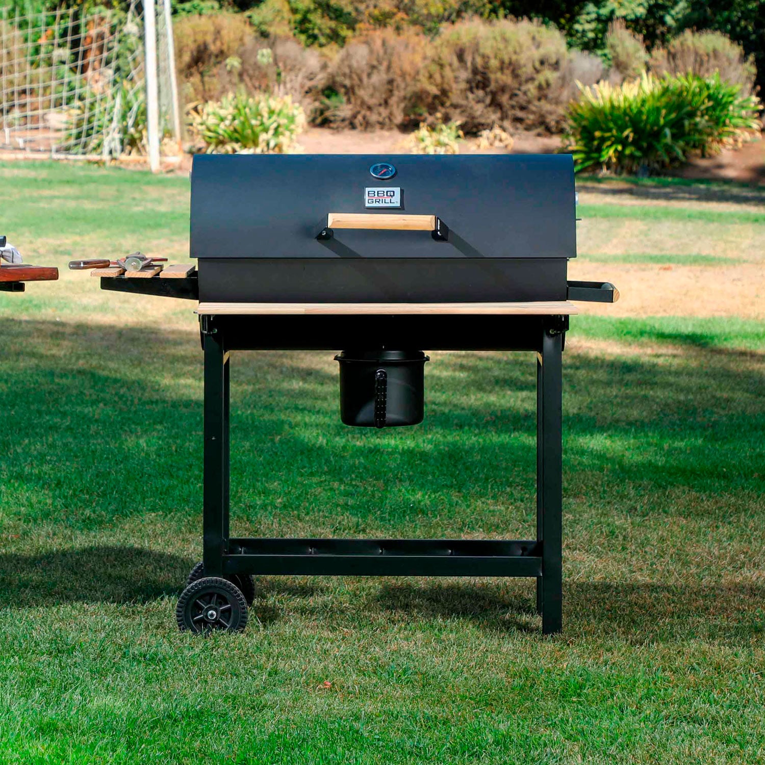 Parrilla Carbon Oregon Estilo Tambor BBQ Grill