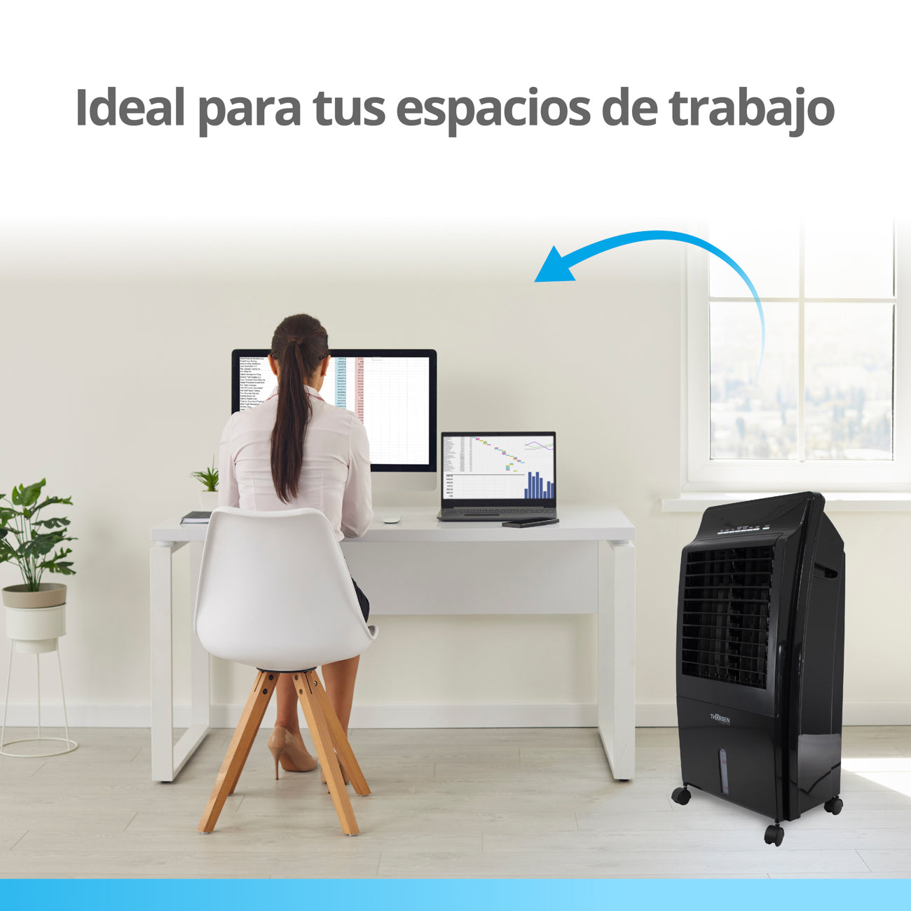 Climatizador Frio/Calor 8L Thor 5 en 1 Digital