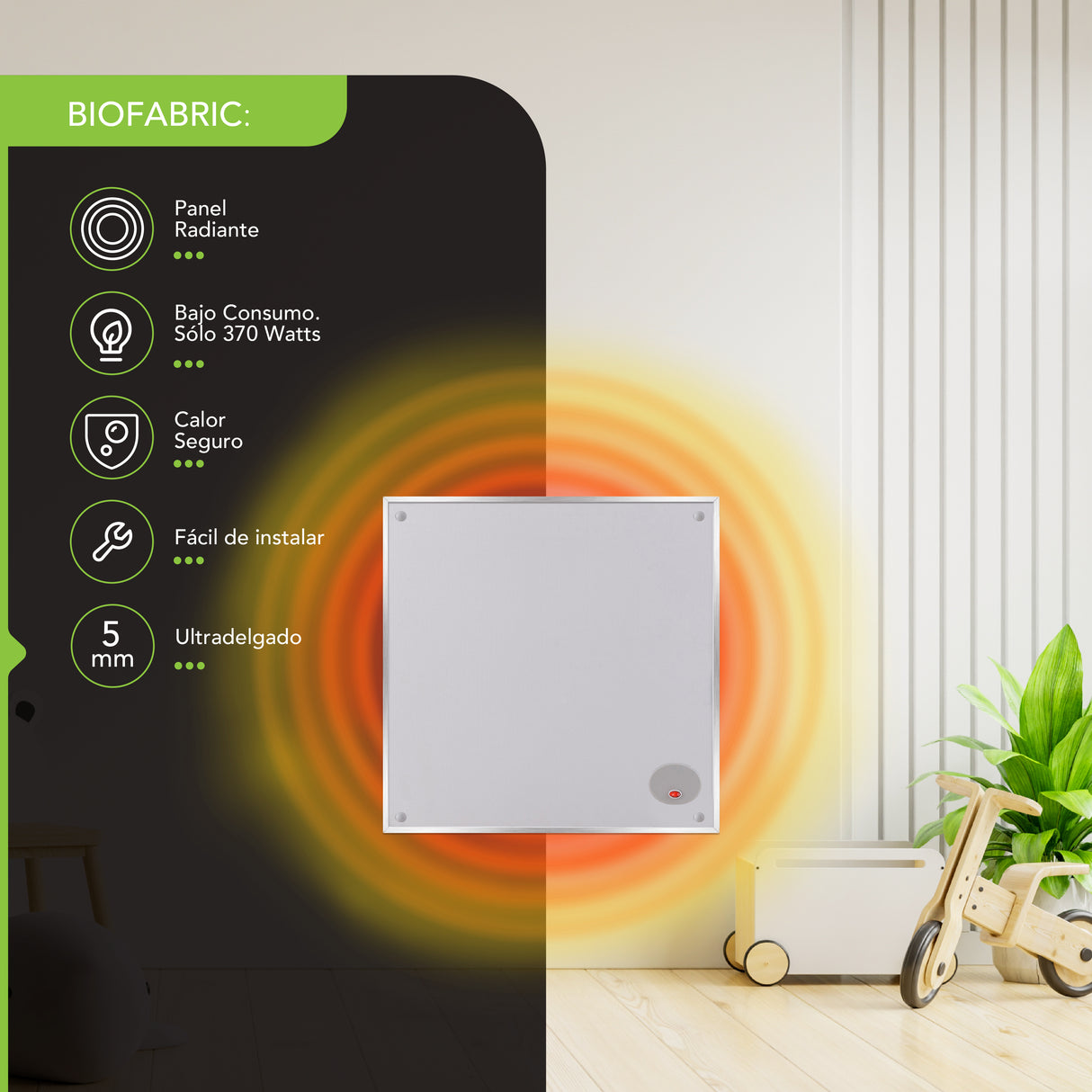 Panel eléctrico Biofabric