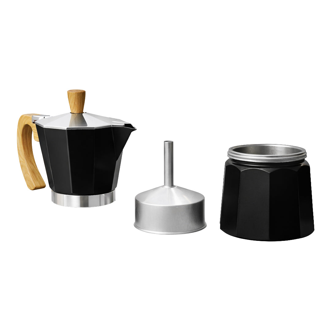 Cafetera Moka Thor Moka Milano de 9 tazas Negro