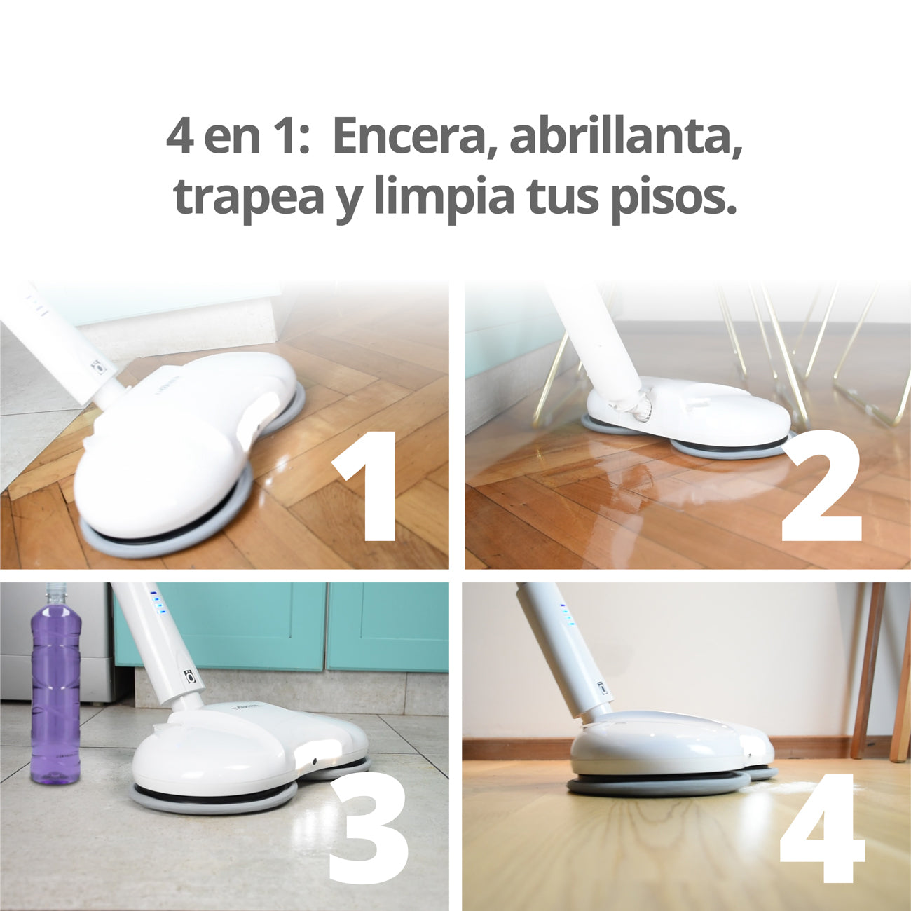 Enceradora Inalambrica Thor Spin Bot 4X