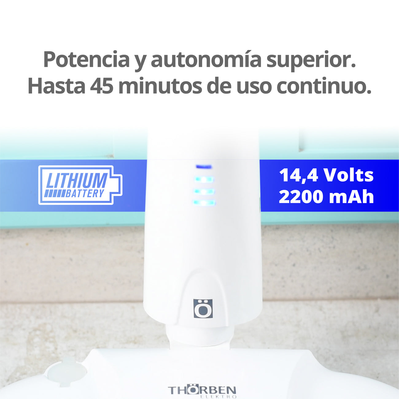 Enceradora Inalambrica Thor Spin Bot 4X
