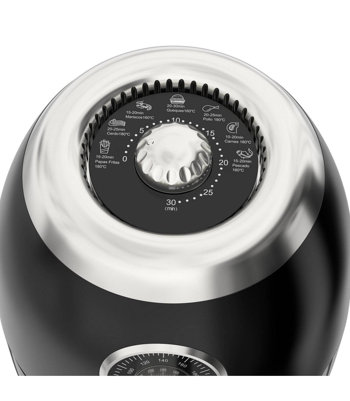 Freidora Retro Galanz Negra