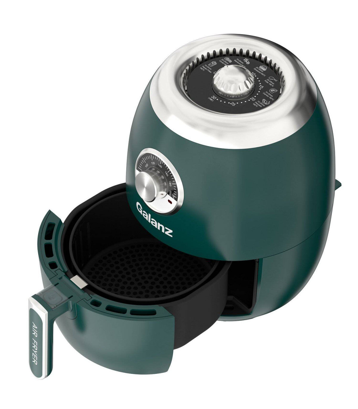 Freidora Retro Galanz Verde