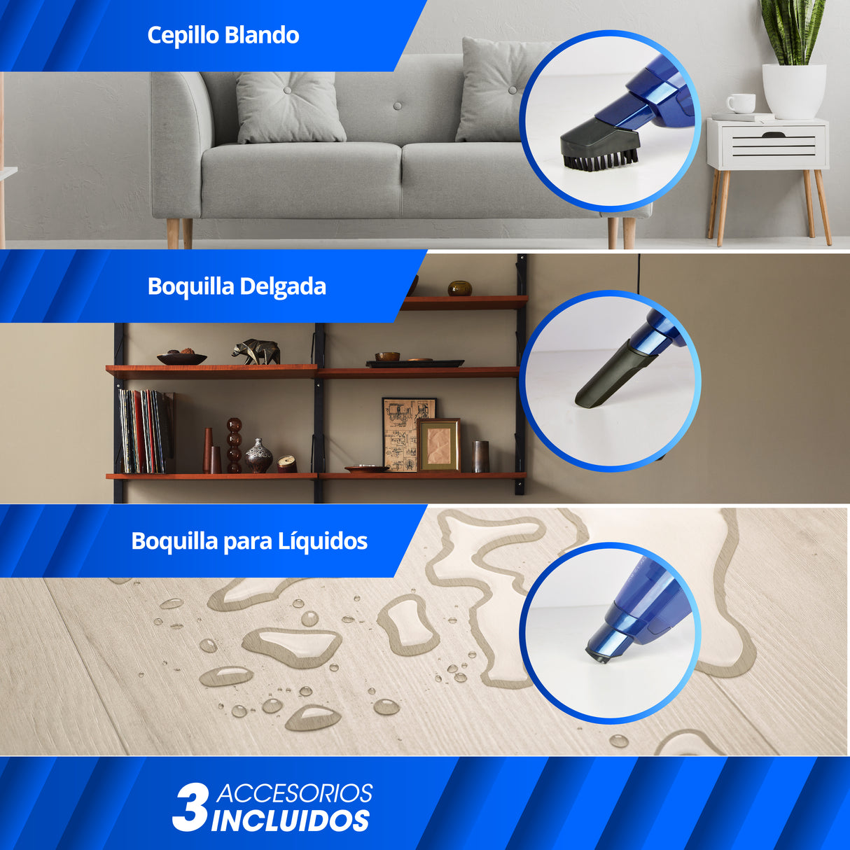 Aspiradora Manual Inalambrica Thor Handy Lithium