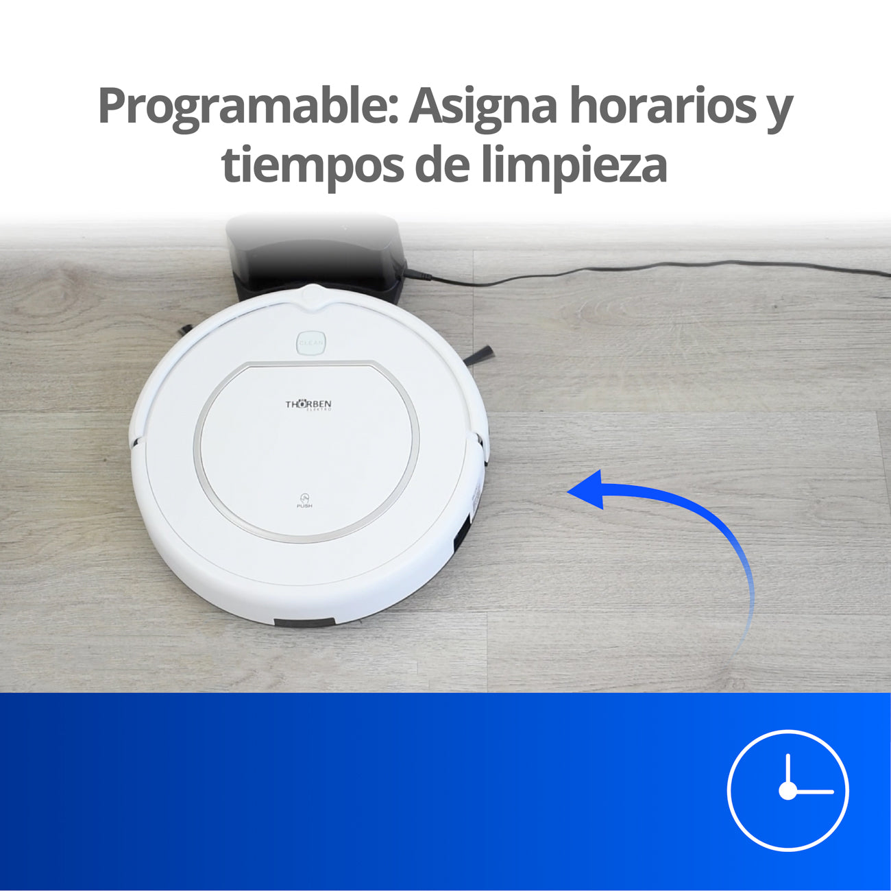 Aspiradora Robot Trapeadora Thor Dual T-Bot