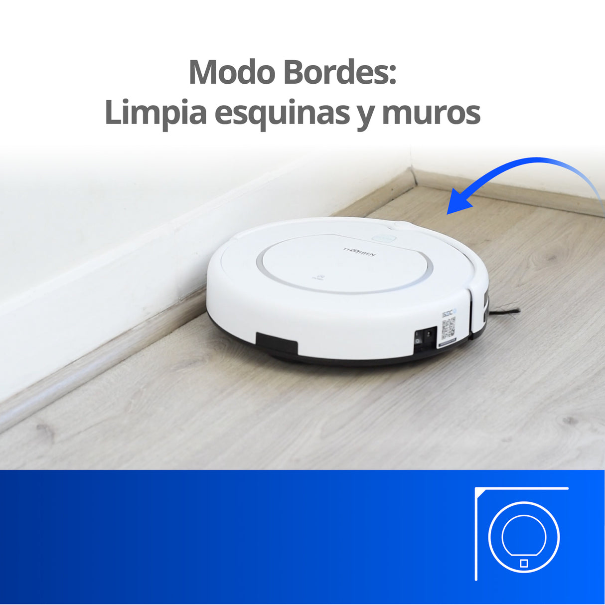 Aspiradora Robot Trapeadora Thor Dual T-Bot