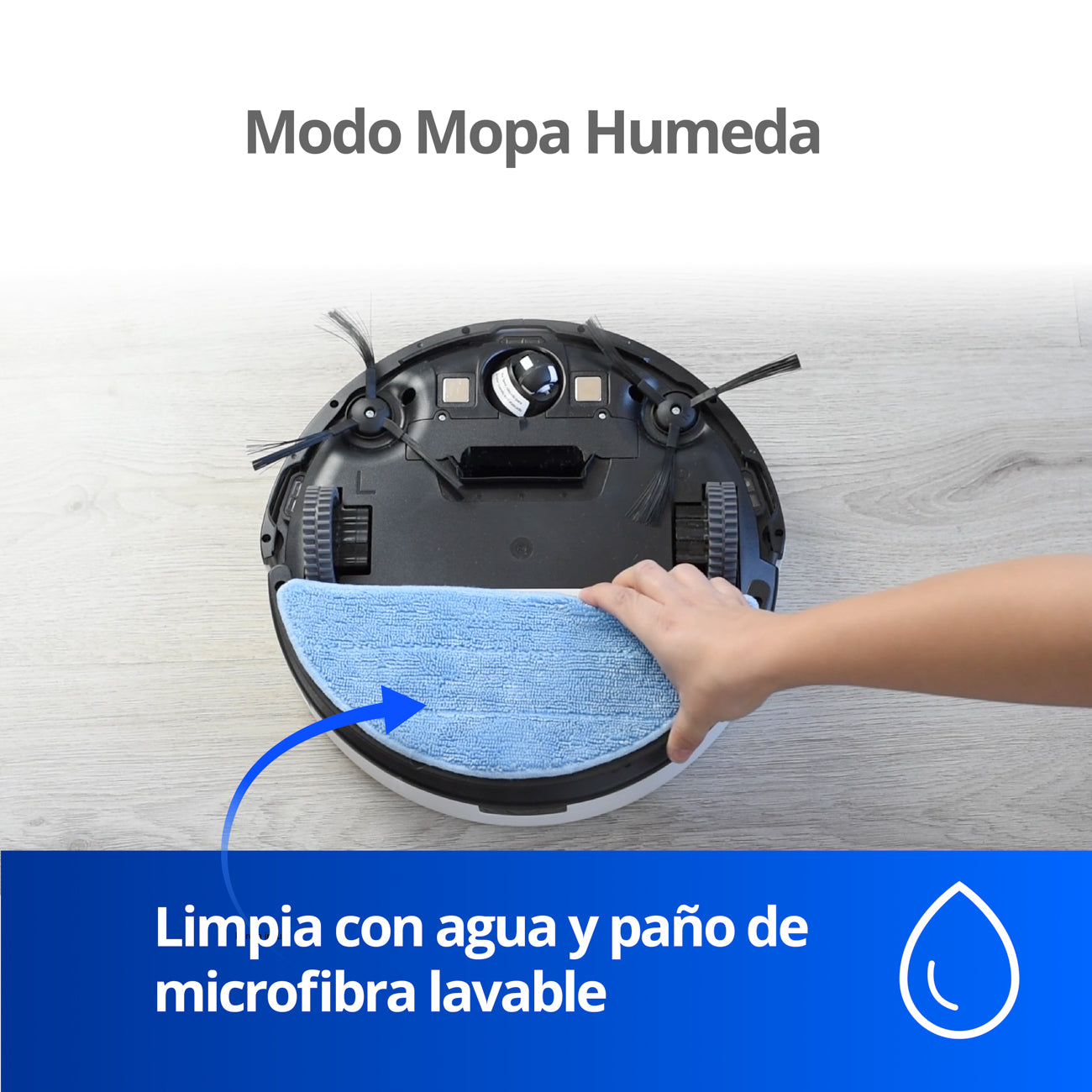 Aspiradora Robot Trapeadora Thor Dual T-Bot