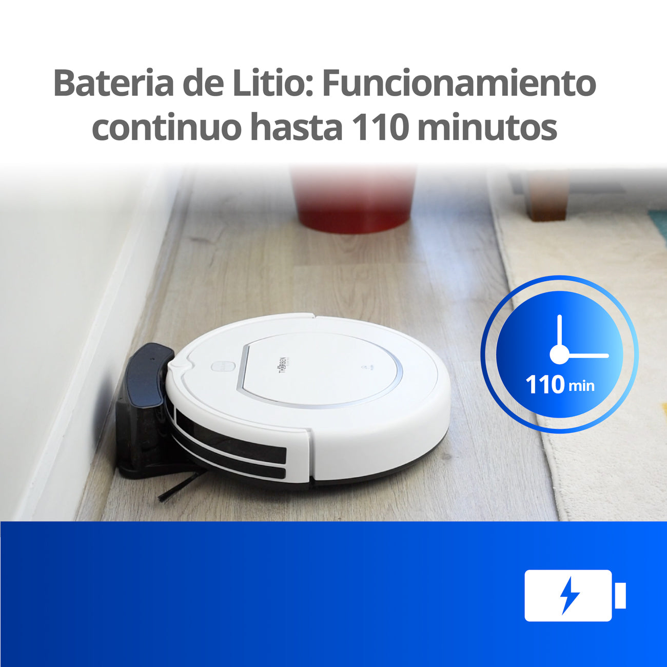 Aspiradora Robot Trapeadora Thor Dual T-Bot
