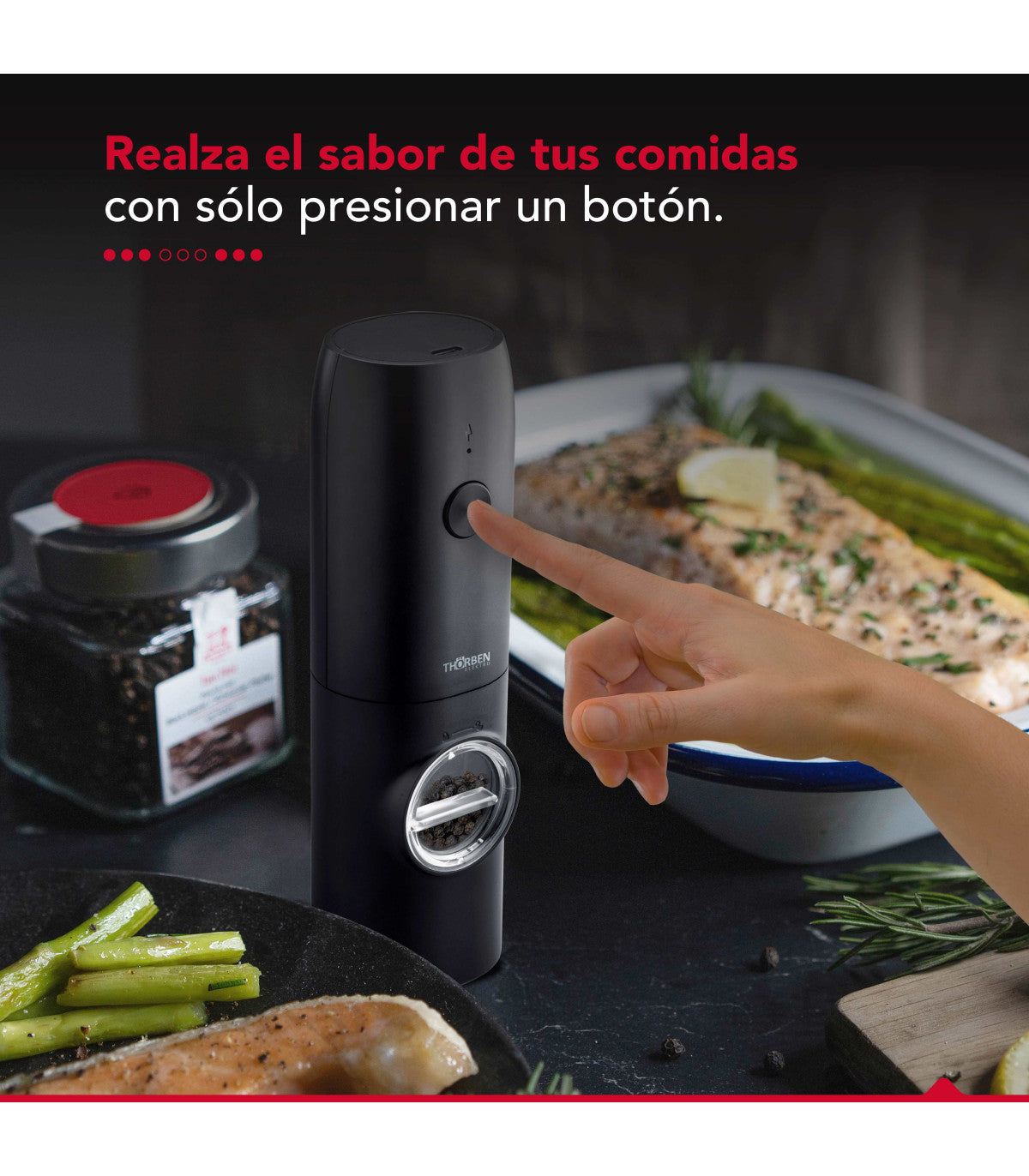 Moledora de Especias USB Thor Grinder Set