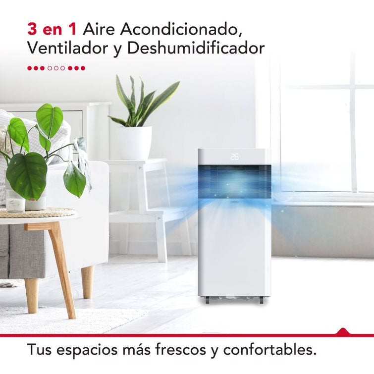 Aire acondicionado portátil Frio Thor Pac 3En1 8000 Btu