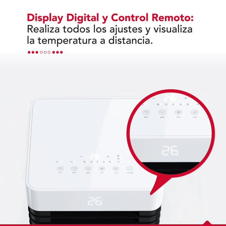 Aire acondicionado portátil Frio Thor Pac 3En1 8000 Btu
