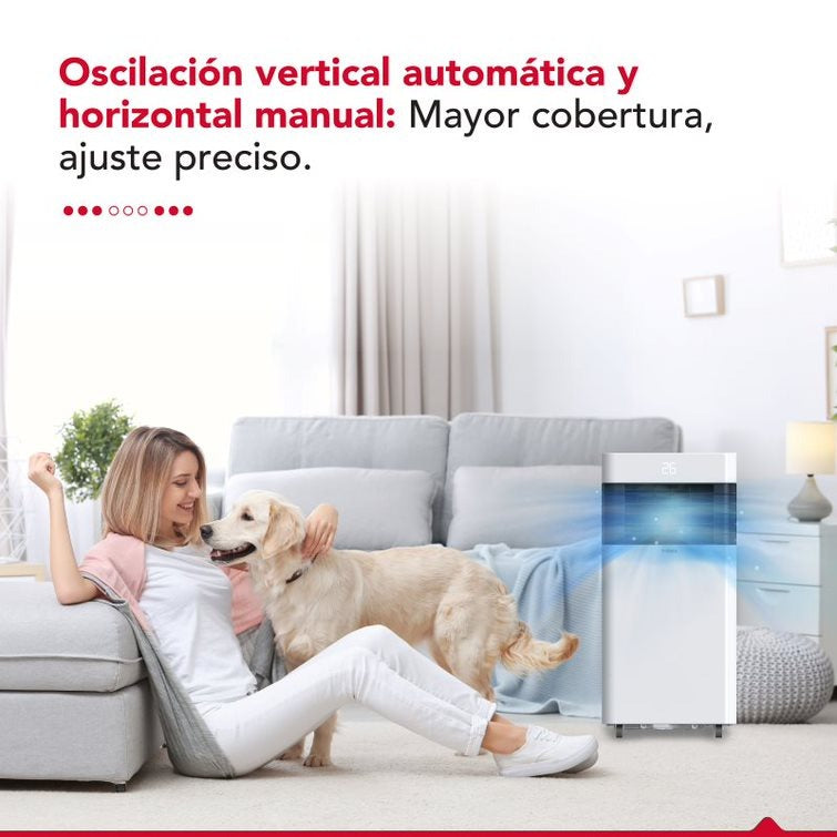 Aire acondicionado portátil Frio Thor Pac 3En1 8000 Btu