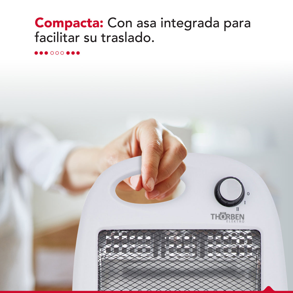 Estufa eléctrica Thor Carbon Heat 800