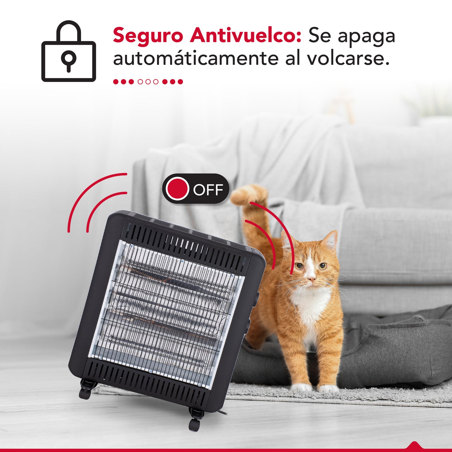 Estufa eléctrica Thor Carbon Heat