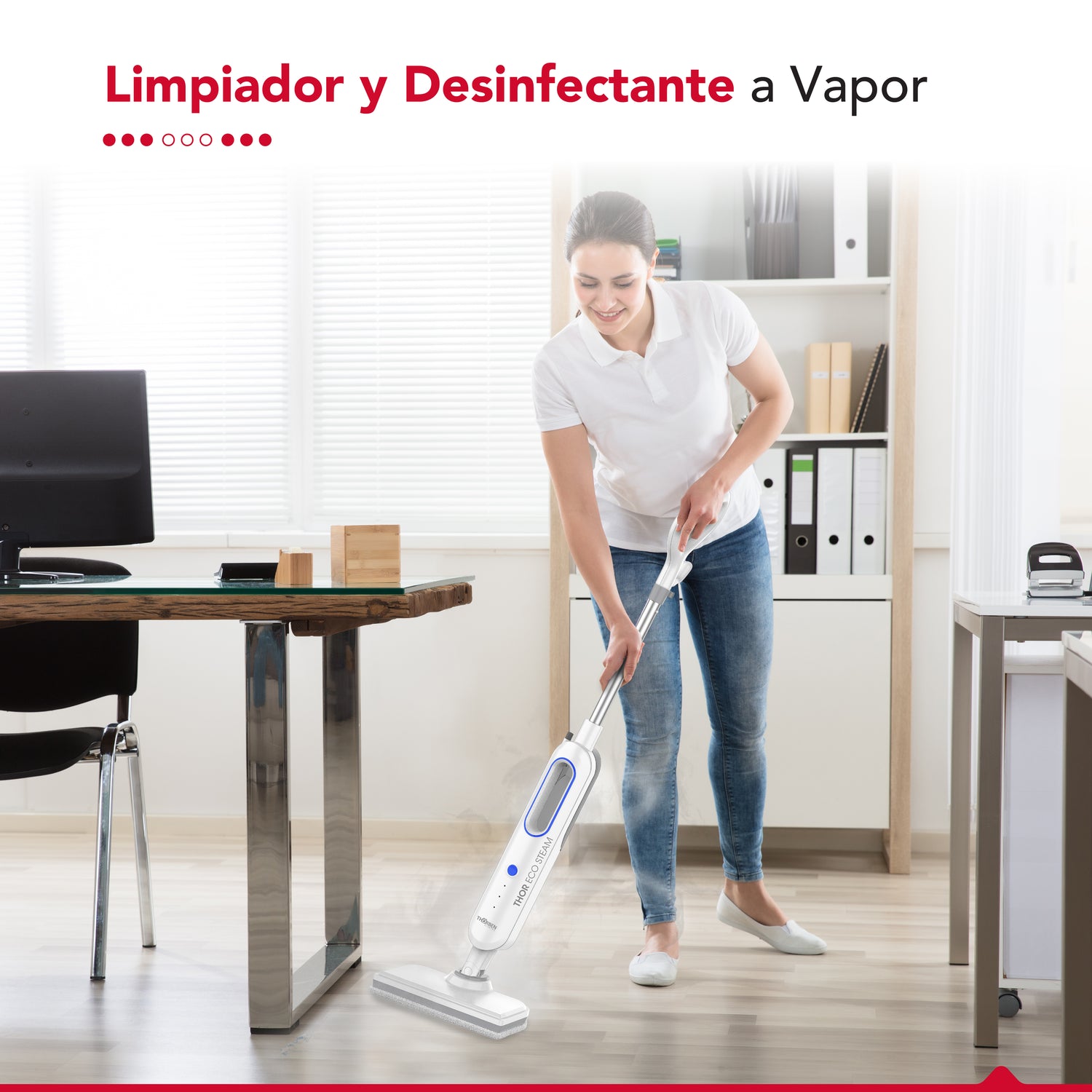 Limpiador y desinfectante a Vapor Thor Eco Steam