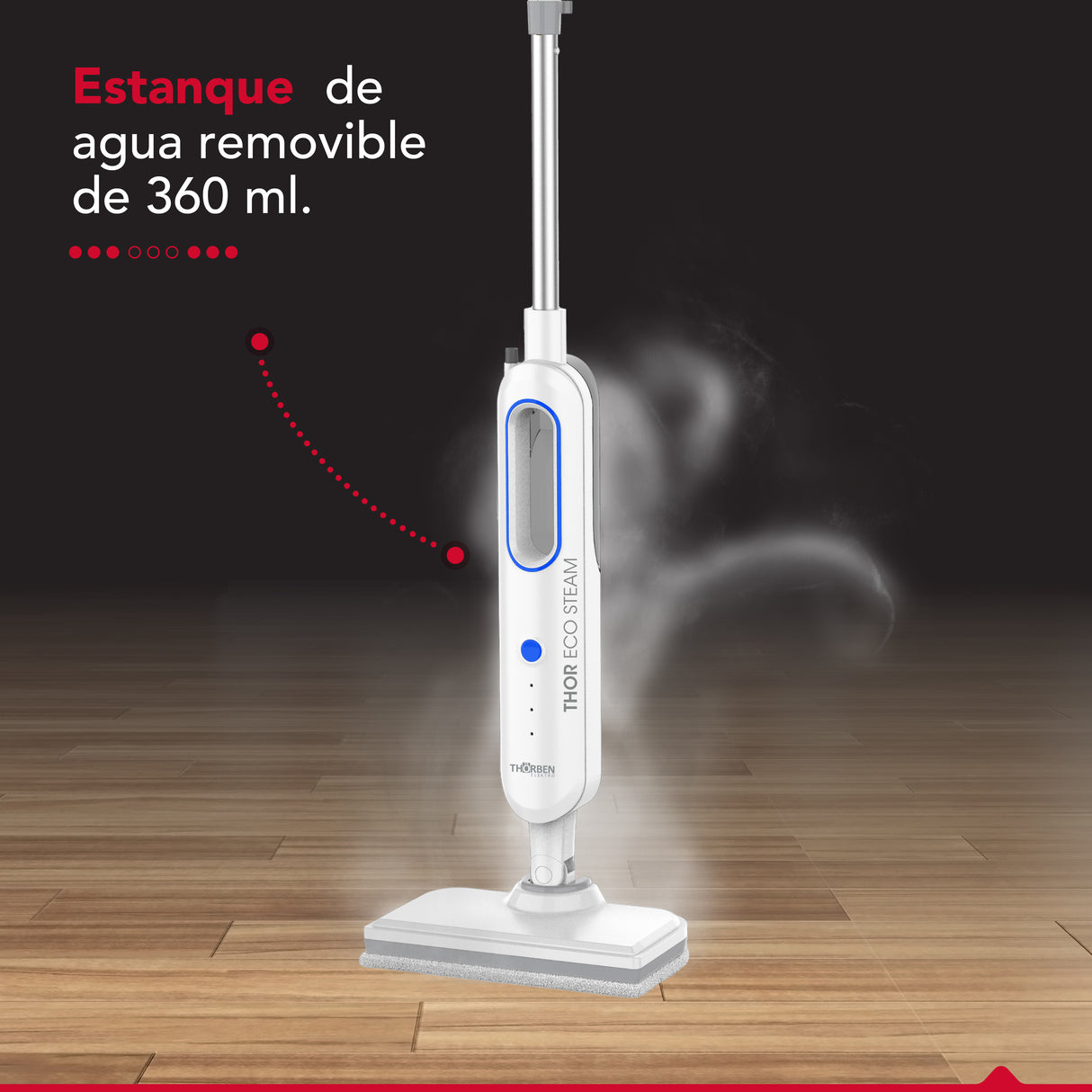 Limpiador y desinfectante a Vapor Thor Eco Steam