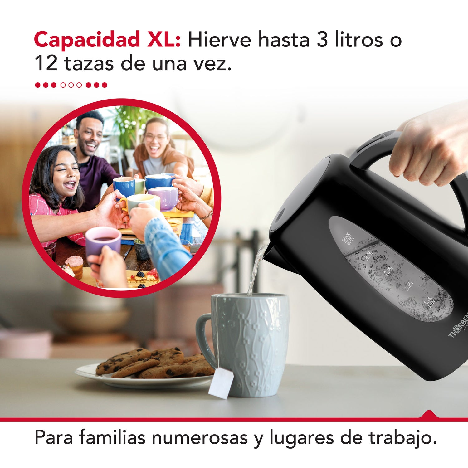 Hervidor 3L Thor Magnum 3000