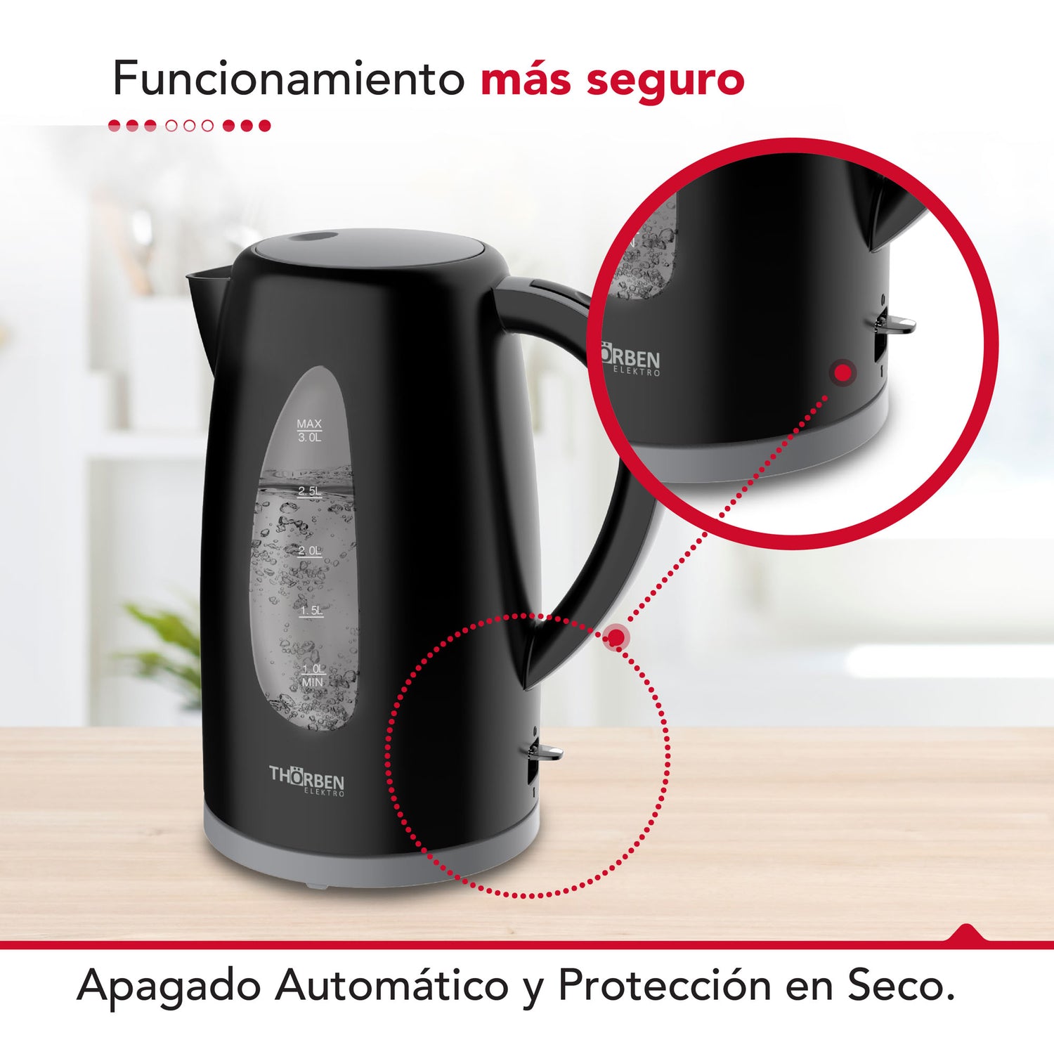 Hervidor 3L Thor Magnum 3000