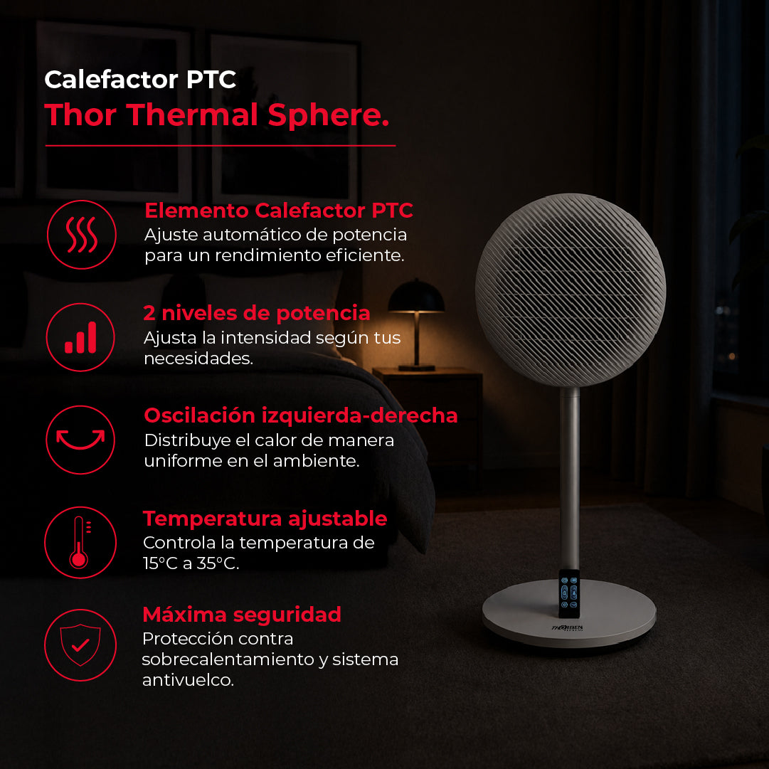 Calefactor Infrarrojo Thor Thermal Sphere