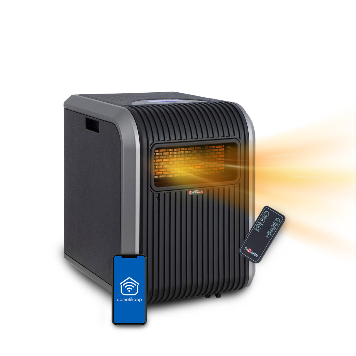 Estufa infrarroja 3 en 1Thor 1500 Wifi