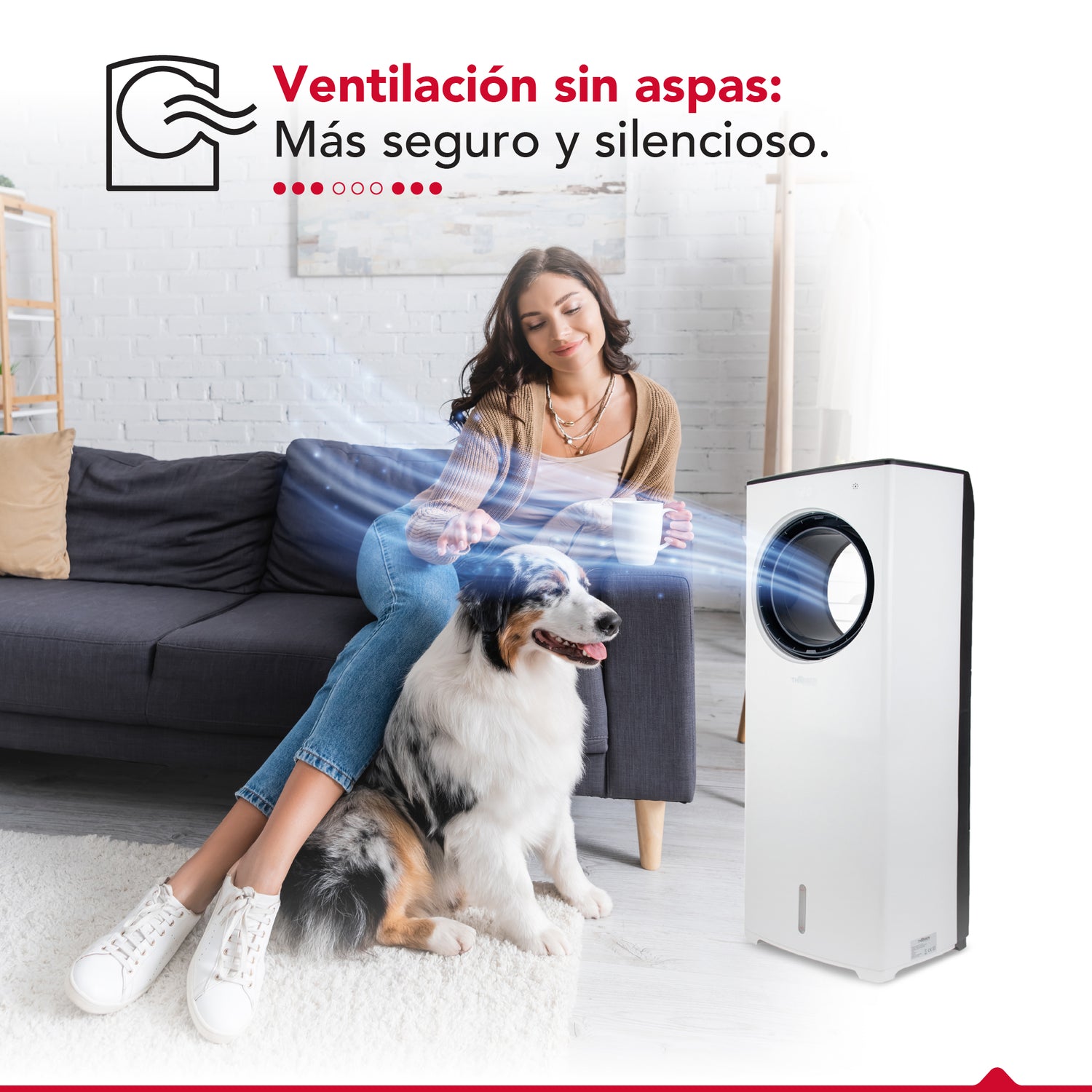 Enfriador sin Aspas 4,5L Thor Air Cyclone Plus