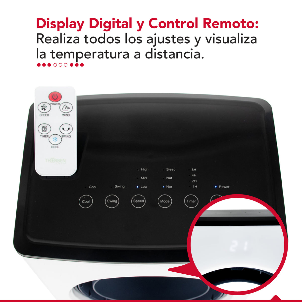 Enfriador sin Aspas 4,5L Thor Air Cyclone Plus