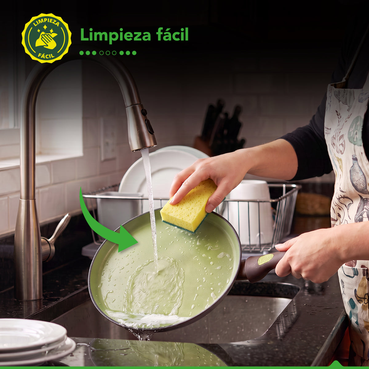 Sartén para Crepes Thor Avocado 28 cm
