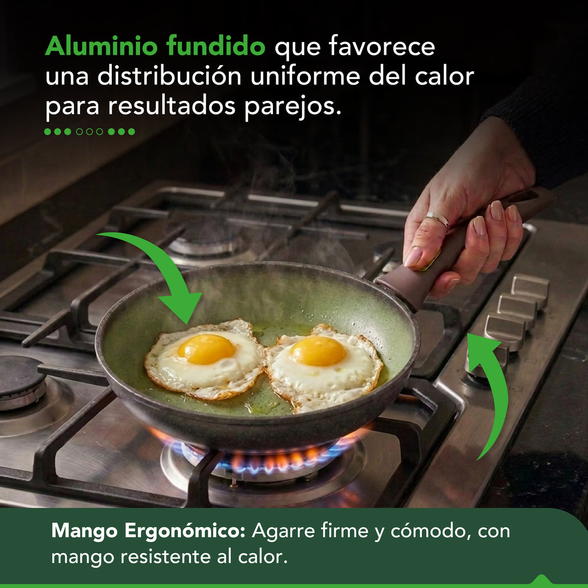 Sartén Antiadherente Thor Avocado 24 cm
