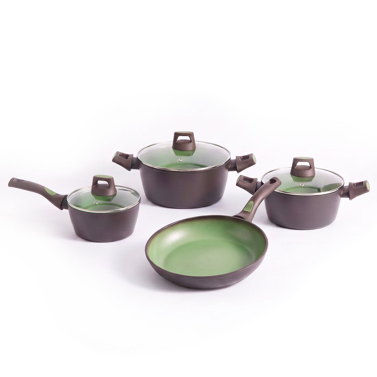 Batería de Cocina Thor Avocado 7 Piezas