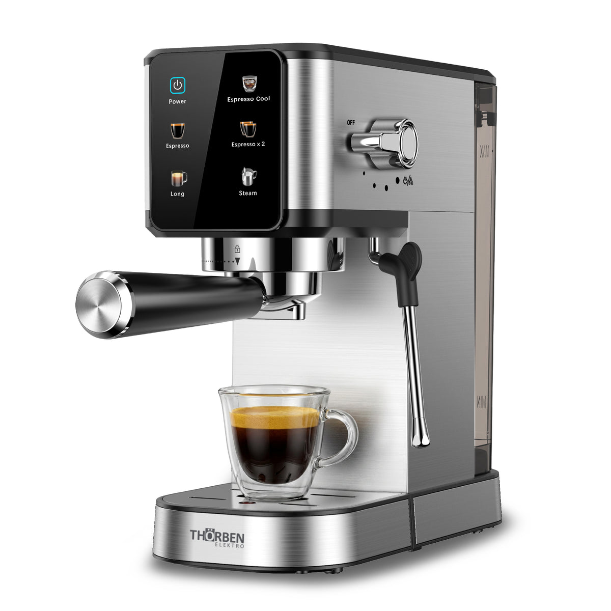 Cafetera Espresso Digital Thor Barista Slim Pro