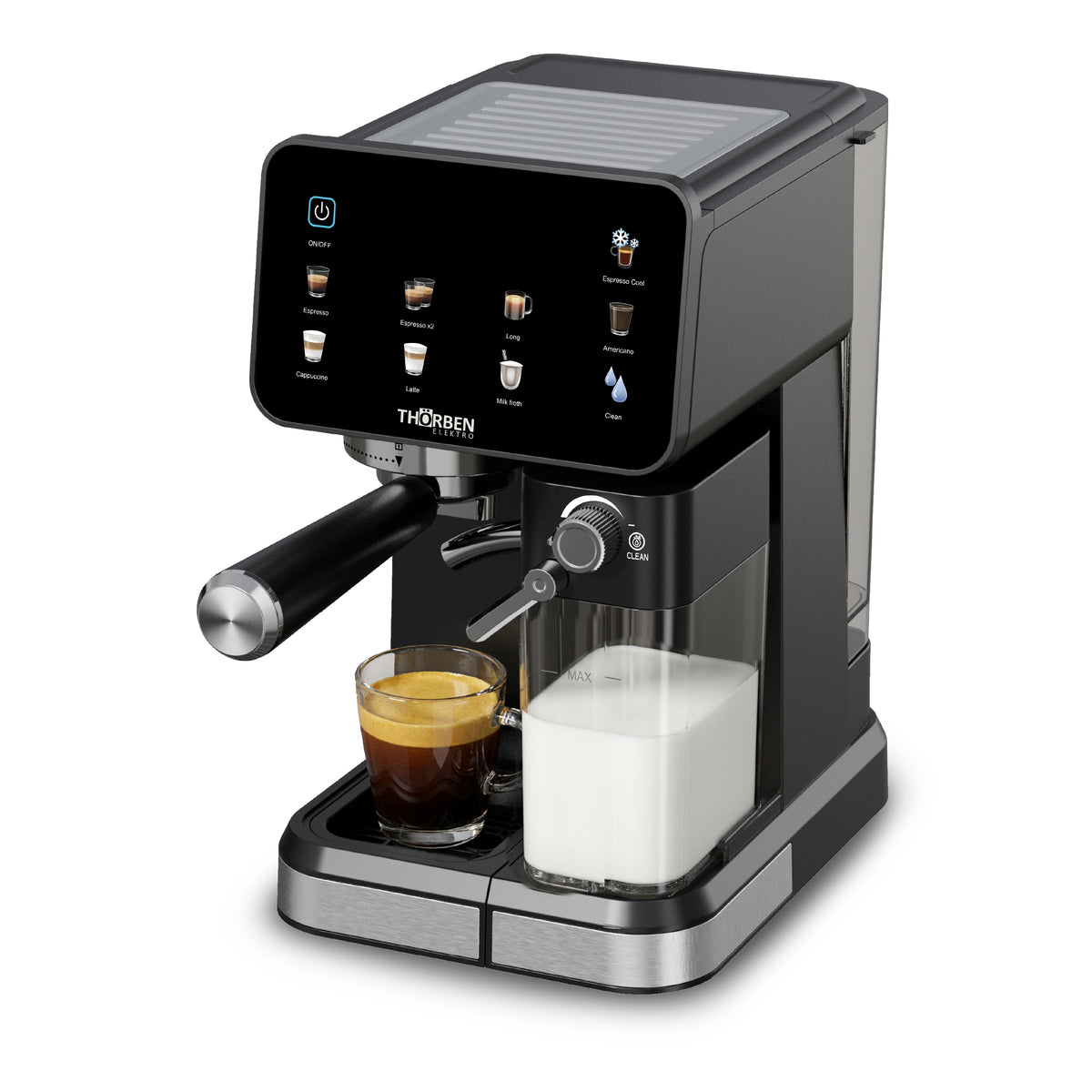 Cafetera Espresso Digital Thor Barista Xpresso MilkStation