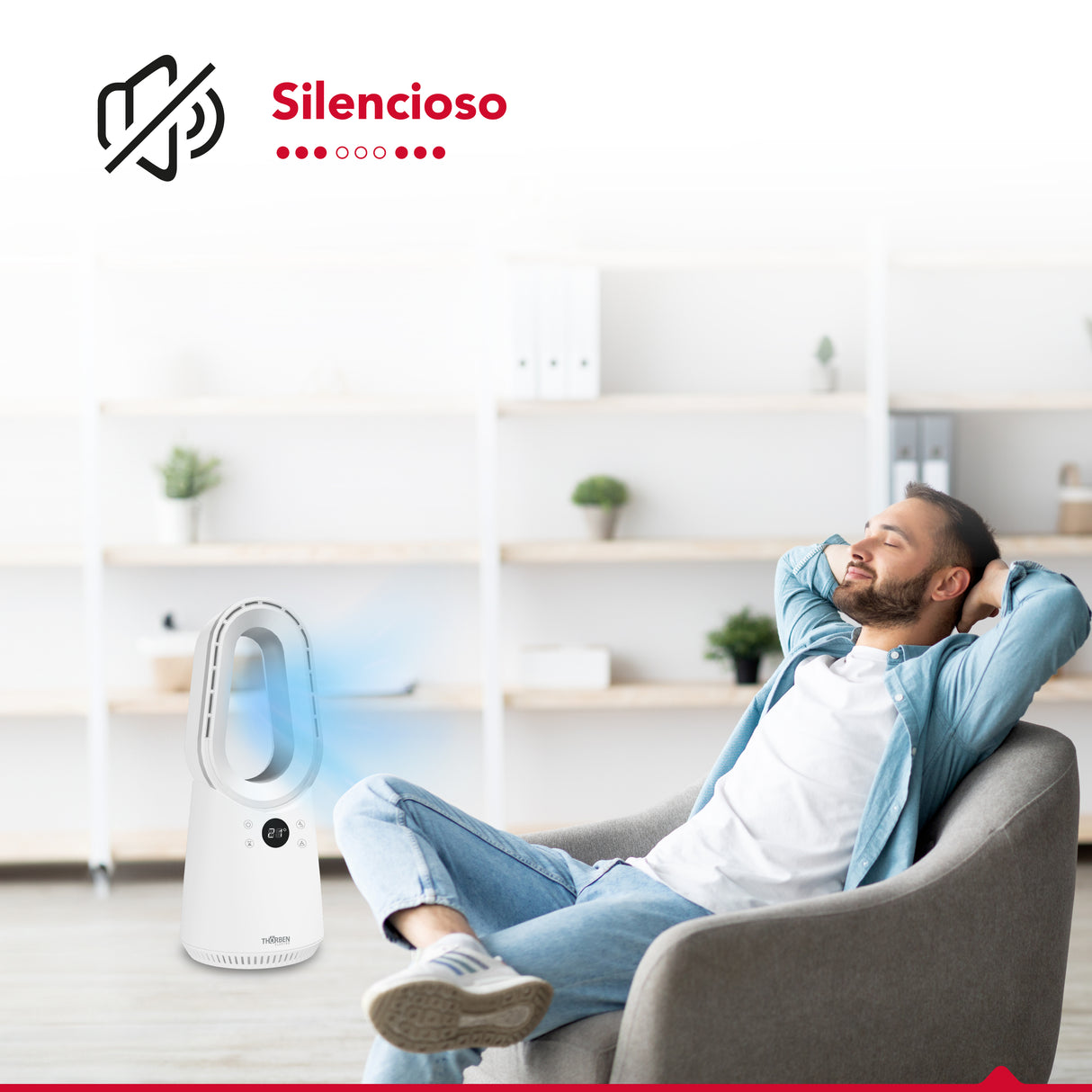 Ventilador sin aspas Thor Bladeless Digifan