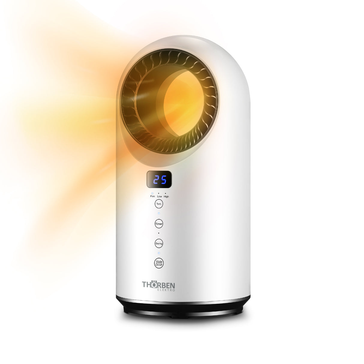 Calefactor y ventilador sin aspas Thor Cylope 2en1