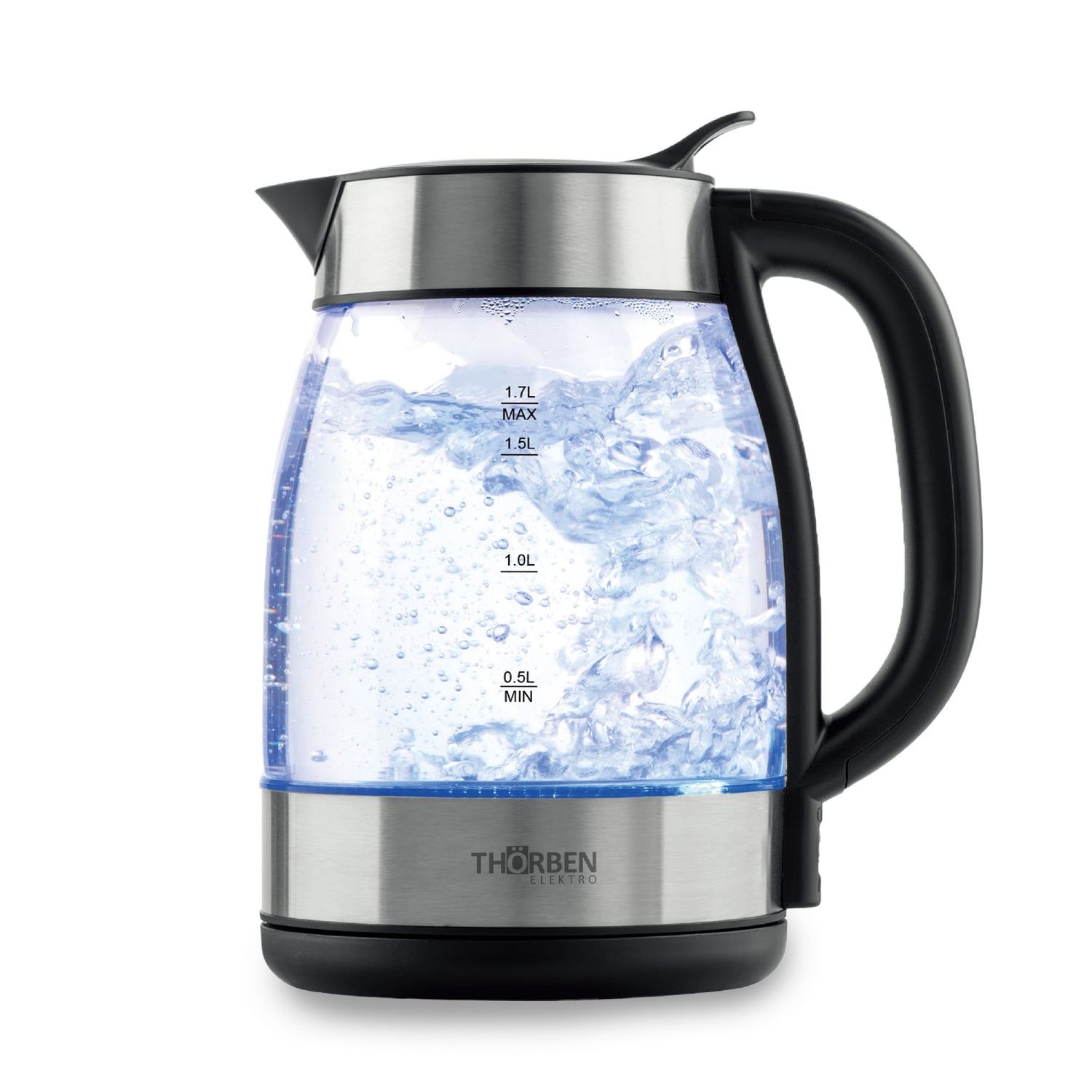 Hervidor Llenado Facil 1,7L Thor Easy Fill Glass