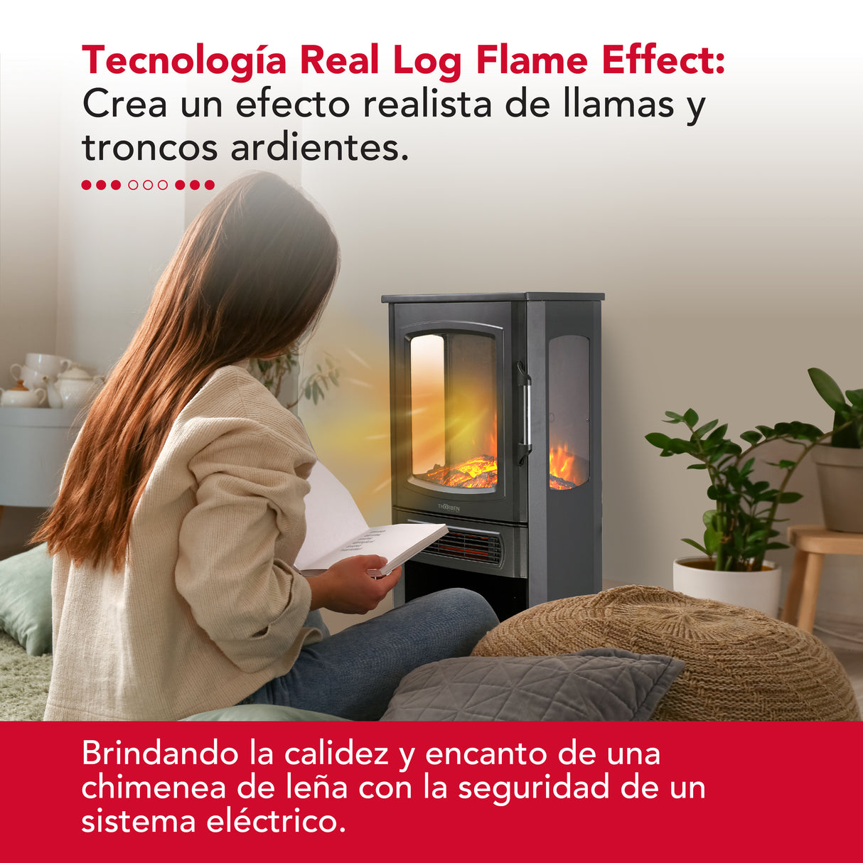 Chimenea eléctrica Thor Fireplace 3D Plus