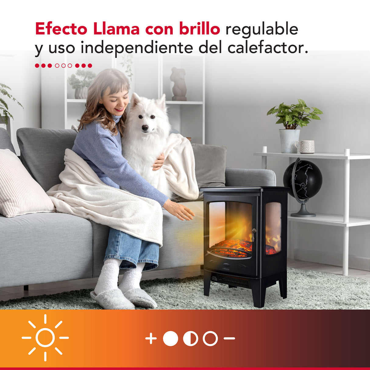 Chimenea eléctrica Thor Fireplace 3D