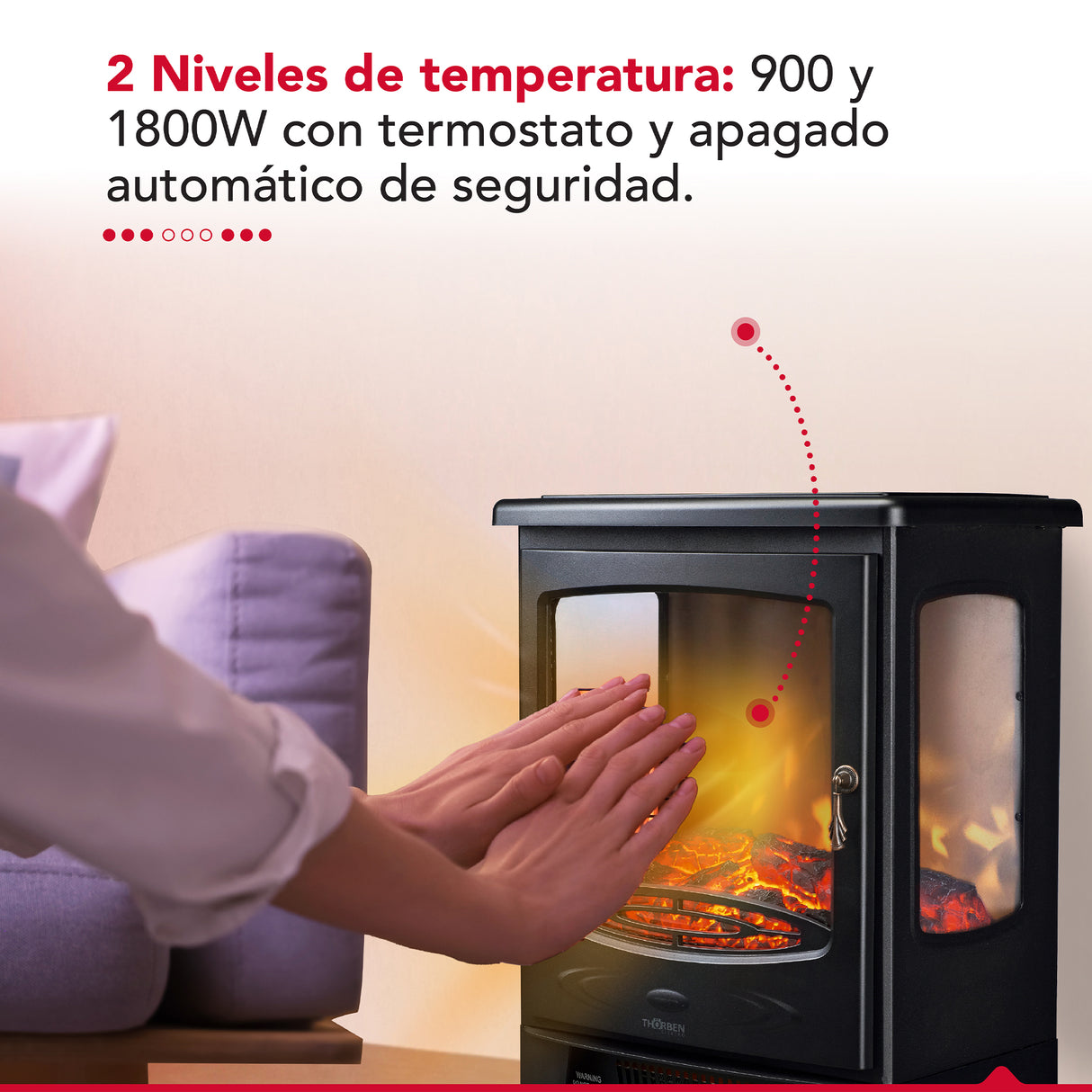 Chimenea eléctrica Thor Fireplace 3D