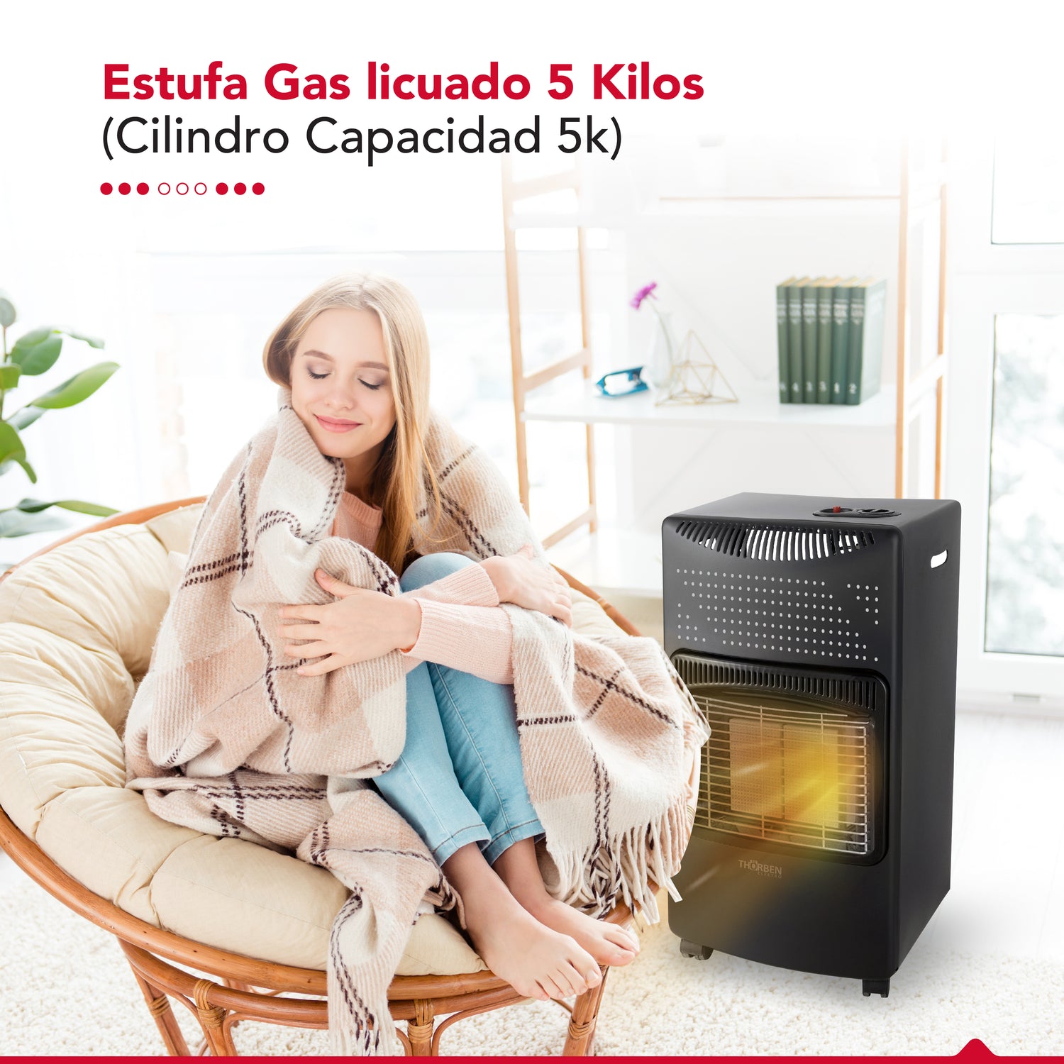 Estufa a gas Thor GL 5K