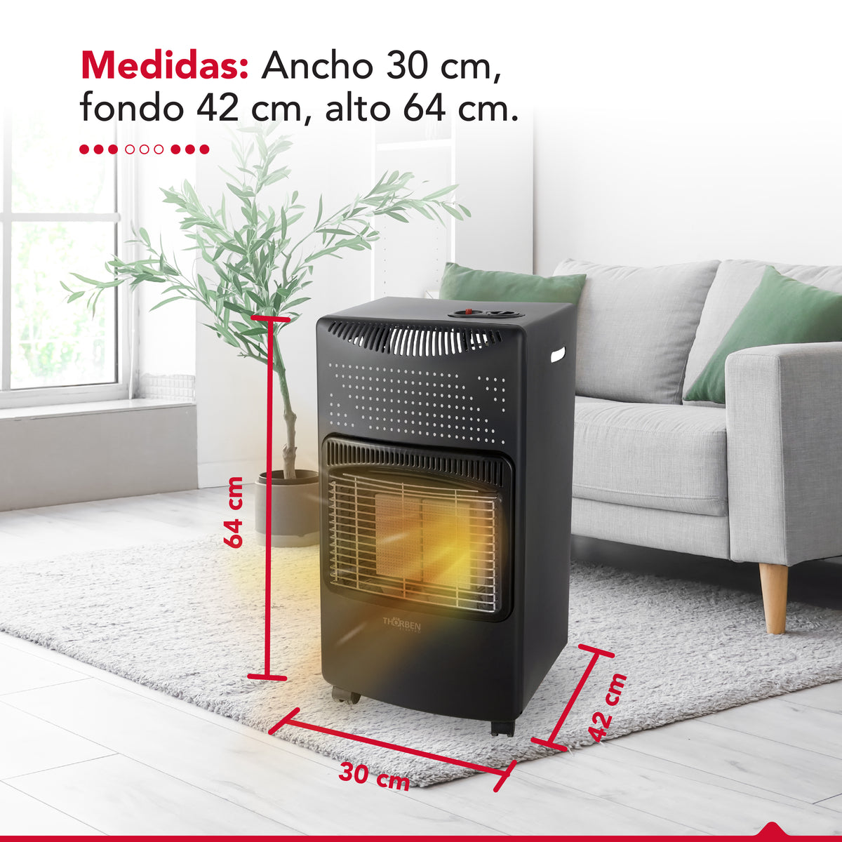 Estufa a gas Thor GL 5K