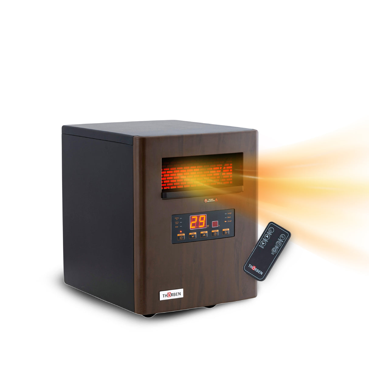 Estufa infrarroja 2 en 1 Thor Green1500