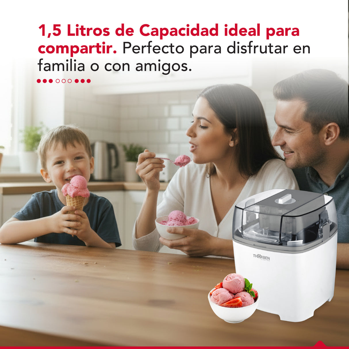 Máquina de Helados Thor Ice Creamy