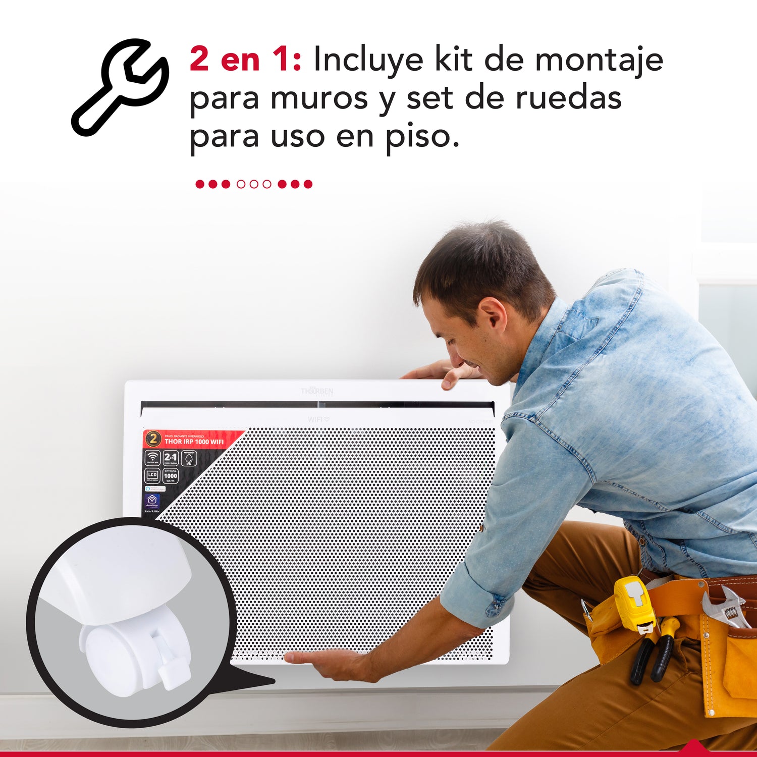 Panel eléctrico Thor IRP 1000 Wifi