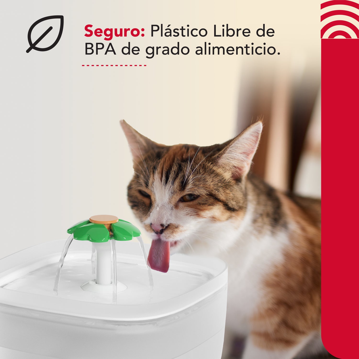 Fuente de agua eléctrica Thor Pet Water Fountain