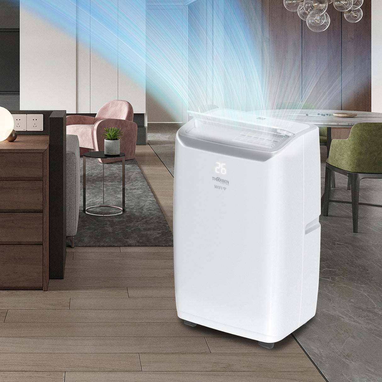 Aire Acondicionado Frio/Calor Smart Pac 4En1 Wifi 12000 Btu