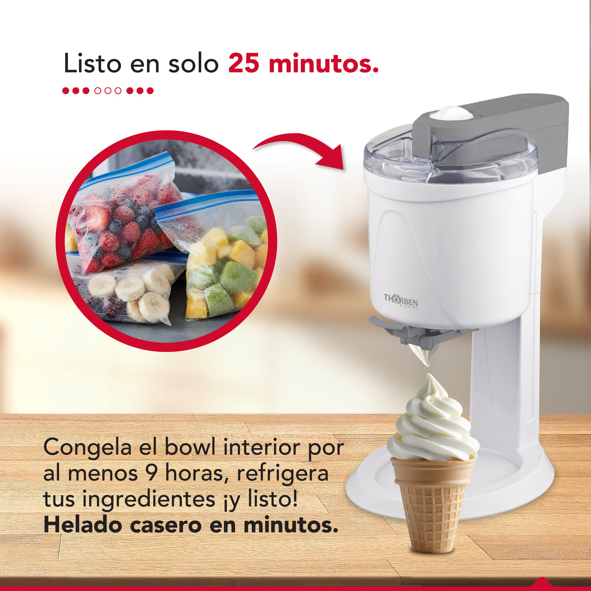 Máquina de Sundaes Thor Sundae Maker