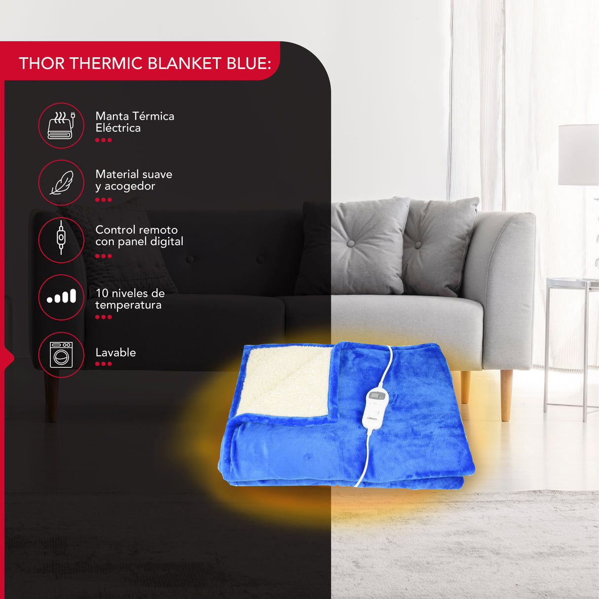 Manta térmica Thor Thermic Blanket Blue