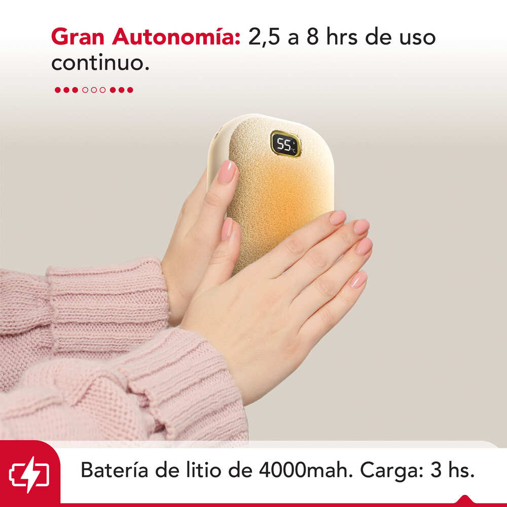 Calentador de manos inalámbrico Hand Warmer Purple